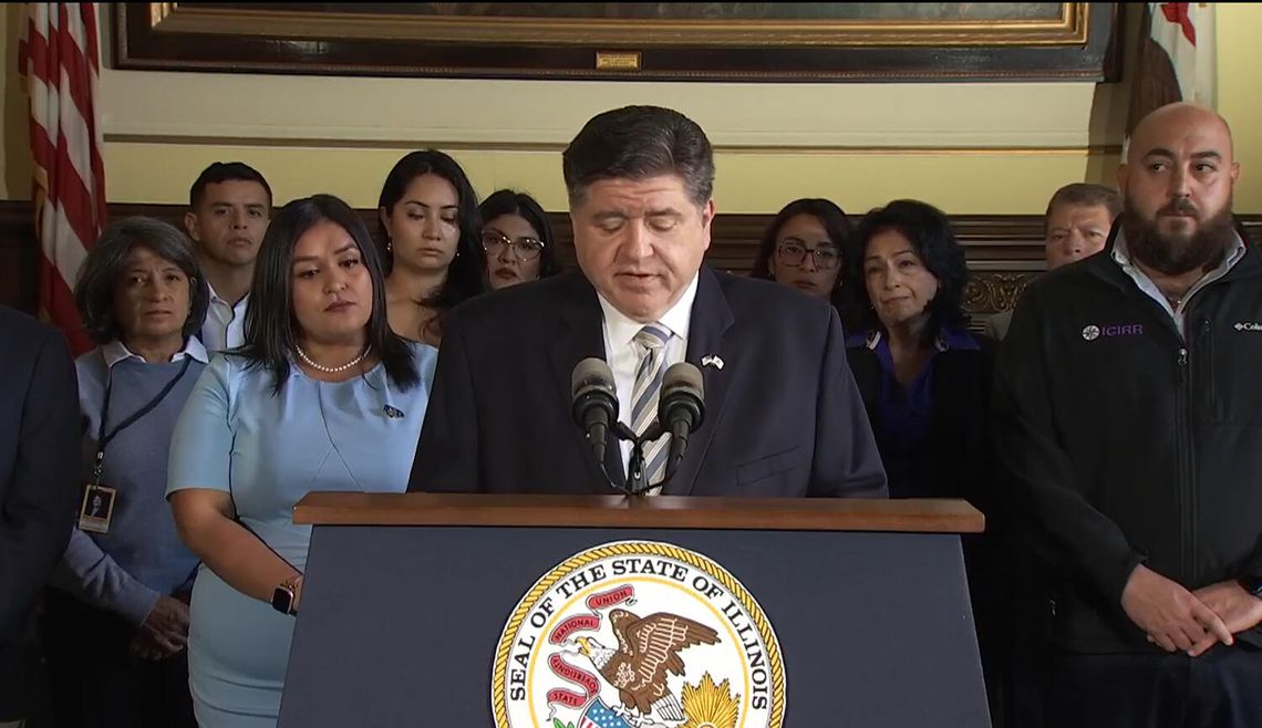 Pritzker do ICE: zostawcie dzieci i rodziny w spokoju. Sekretarz DHS Kristi Noem odmawia, nazywa prośbę „haniebną” Pritzker do ICE: zostawcie dzieci i rodziny w spokoju. Sekretarz DHS Kristi Noem odmawia, nazywa prośbę „haniebną”