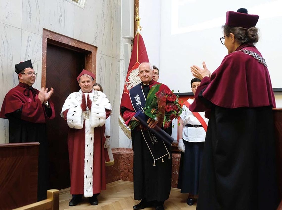 Prof. Marek Rudnicki doktorem honoris causa Śląskiego Uniwersytetu Medycznego