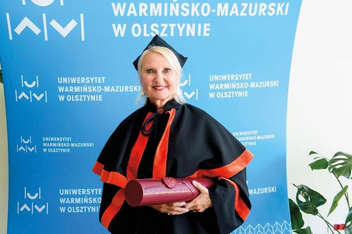 Prof. Maria Siemionow otrzymała tytuł doktora honoris causa UWM w Olsztynie