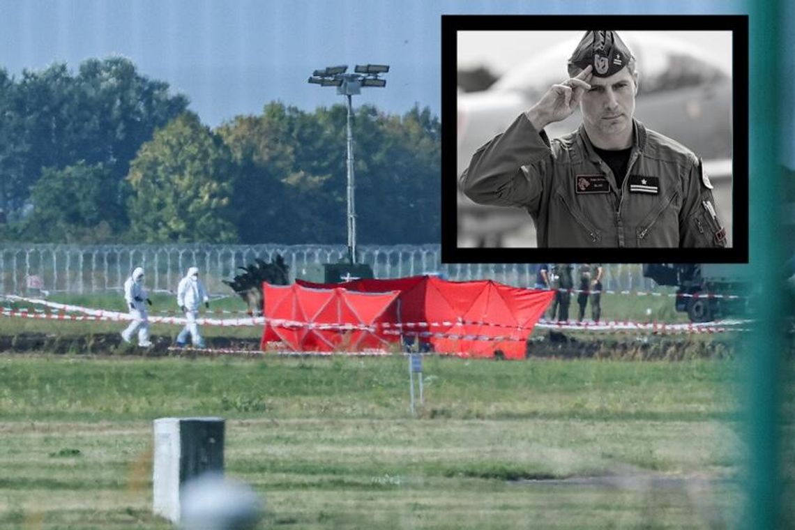 Prok. Skiba: na miejscu wypadku F-16 odnaleziono kamerę; najprawdopodobniej należała do pilota, która zginął
