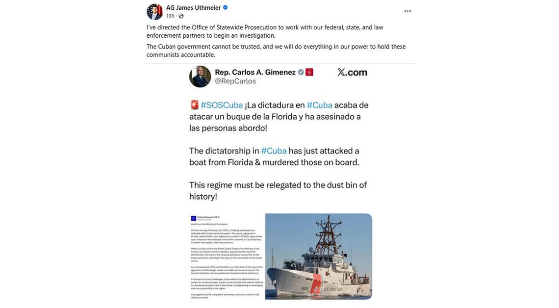 Prokurator o zabiciu przez Kubę czterech osób: pociągniemy komunistów do odpowiedzialności