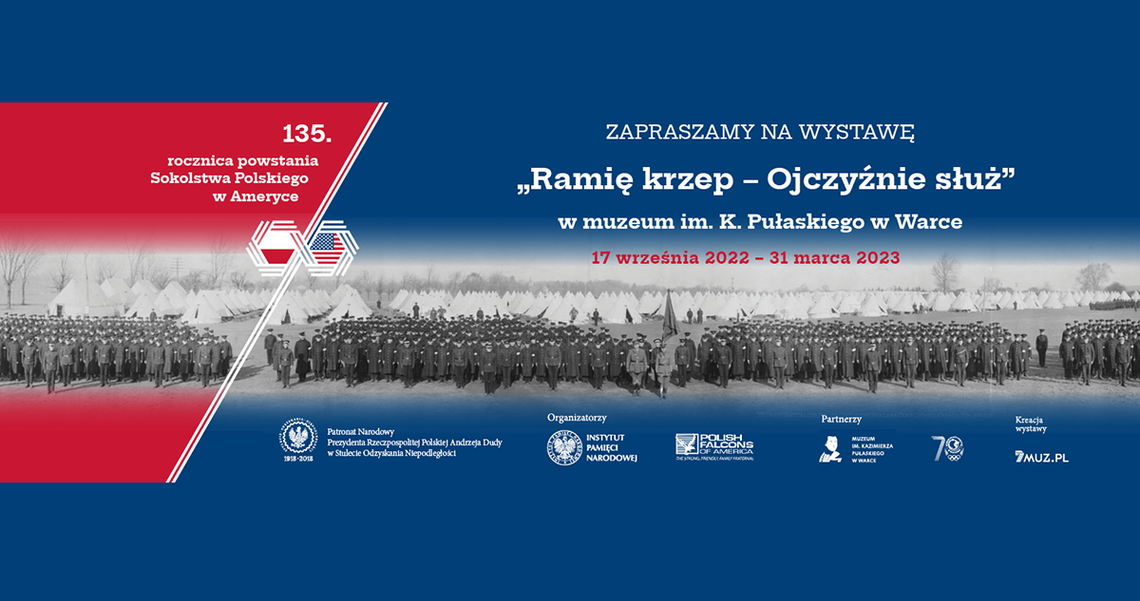 Promocja albumu&nbsp;pt.&nbsp;„Ramię krzep – Ojczyźnie służ”. 135. rocznica powstania Sokolstwa Polskiego w Ameryce&nbsp;&nbsp;i uroczyste zakończenie wystawy&nbsp;pod tym samym tytułem&nbsp; z okazji