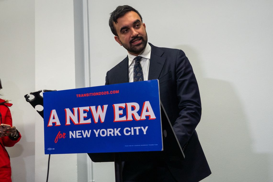 Przyszły burmistrz Nowego Jorku zapowiada ochronę imigrantów przed agentami federalnymi Przyszły burmistrz Nowego Jorku zapowiada ochronę imigrantów przed agentami federalnymi