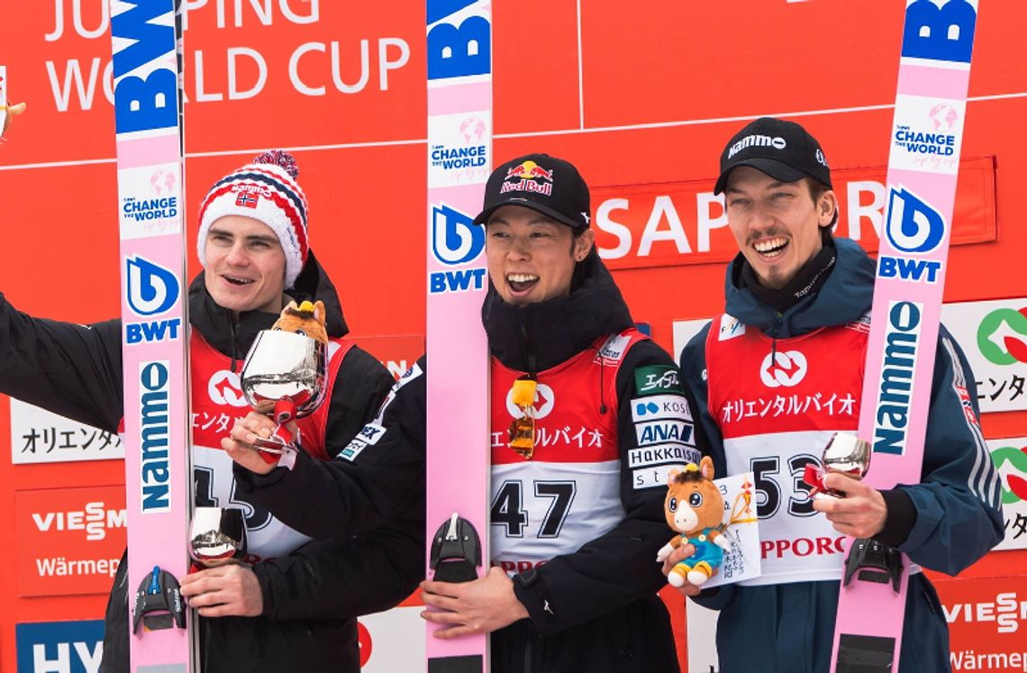 PŚ w skokach - 16. miejsce Stocha, drugi triumf Ryoyu Kobayashiego w Sapporo