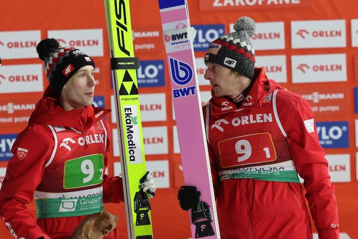 PŚ w skokach - duet Kubacki i Tomasiak, czyli 27. polskie podium w Zakopanem PŚ w skokach - duet Kubacki i Tomasiak, czyli 27. polskie podium w Zakopanem