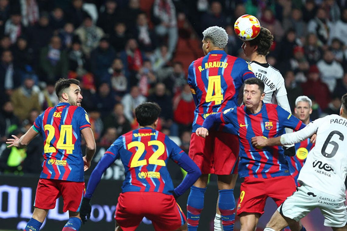 Puchar Hiszpanii - Barcelona w półfinale, Lewandowski bez gola