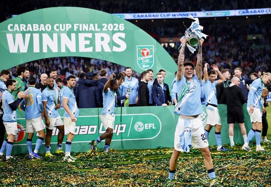Puchar Ligi w Anglii - trofeum dla Manchesteru City