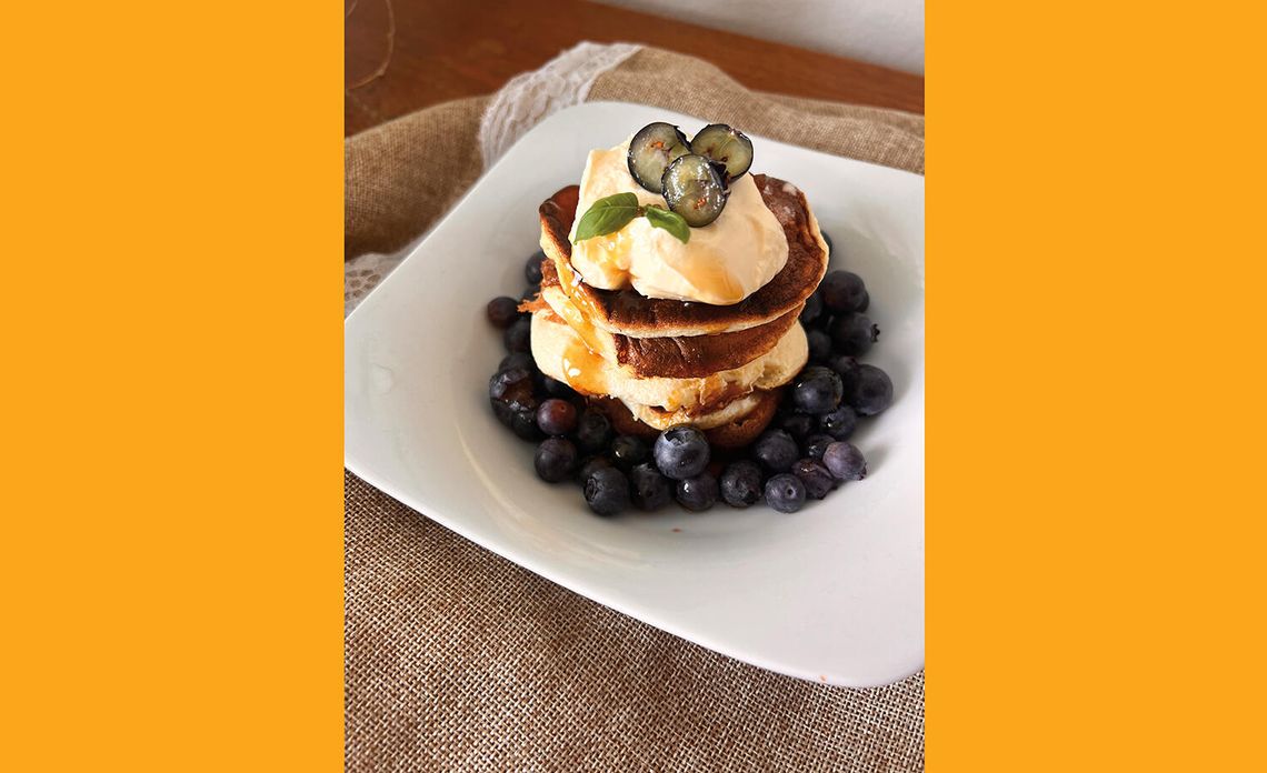 Puszyste japońskie pancakes