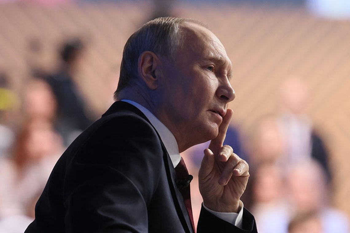 Putin: w sprawie propozycji zakończenia wojny piłka jest po stronie Ukrainy i Zachodu Putin: w sprawie propozycji zakończenia wojny piłka jest po stronie Ukrainy i Zachodu