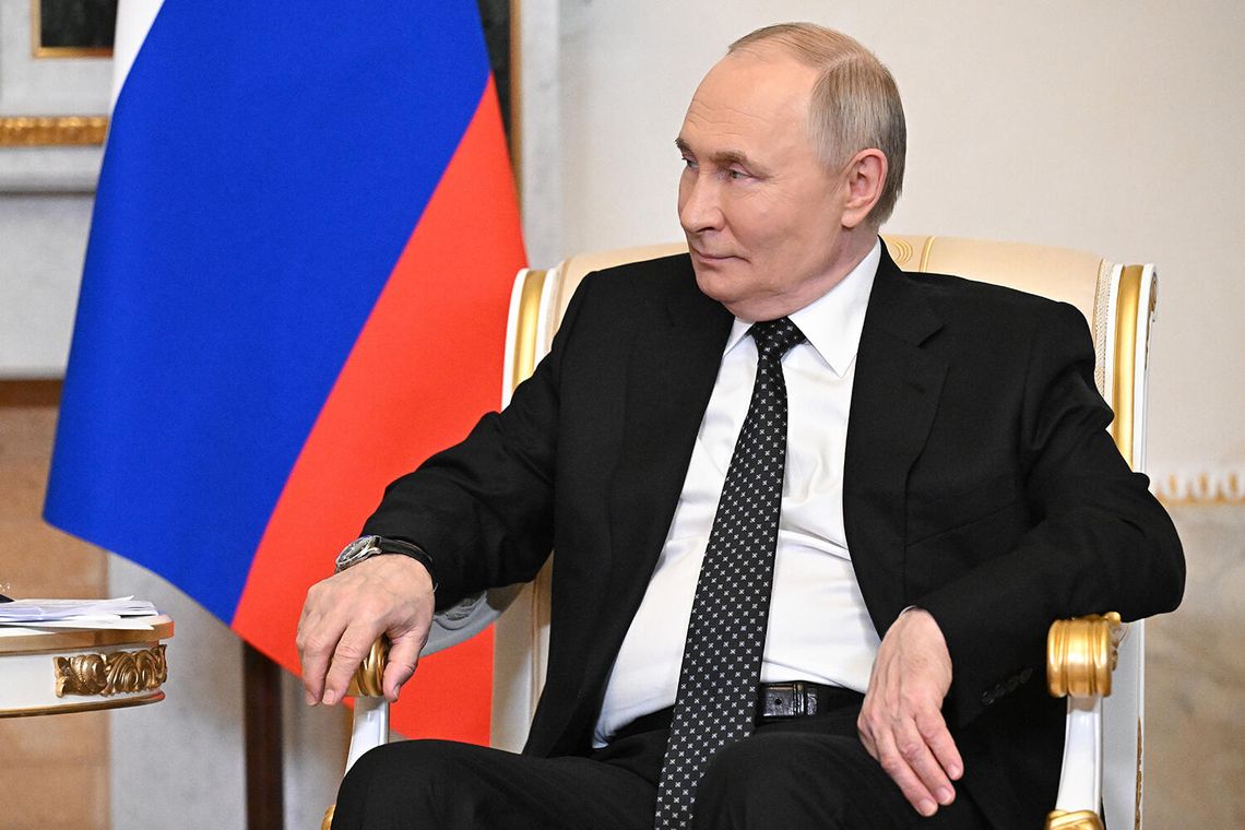 Putin: w sprawie Ukrainy mogę rozmawiać z każdym, nawet z Zełenskim