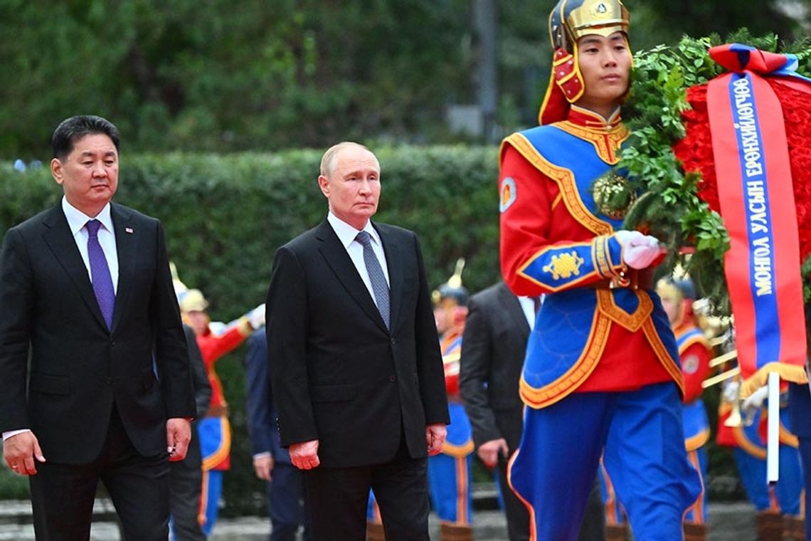 Putin z wizytą w Mongolii, Ukraina protestuje