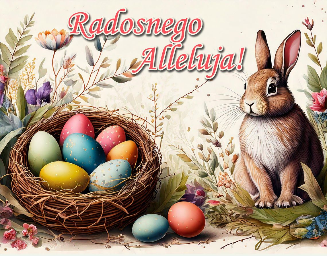 Radosnego Alleluja! Wesołych Świąt!