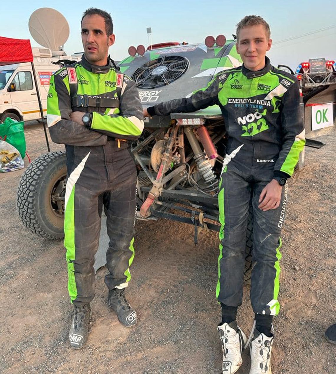 Rajd Dakar – całe podium Goczałów, Eryk znów najlepszy