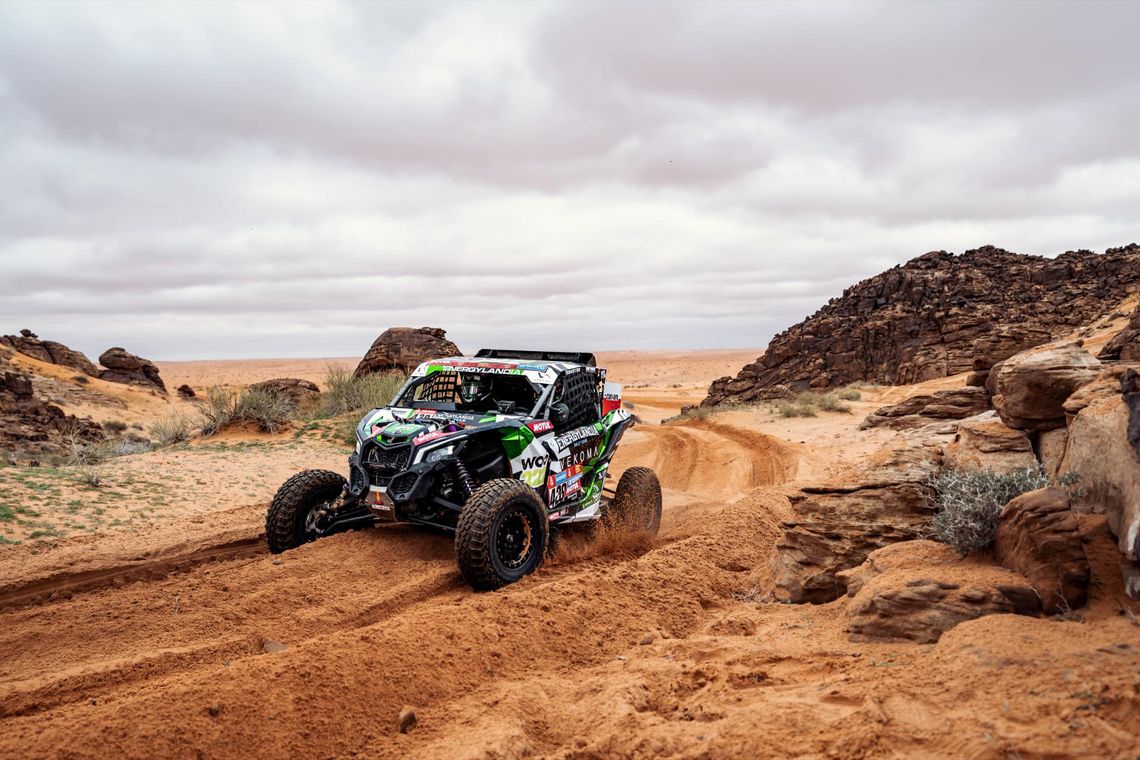 Rajd Dakar - Eryk Goczał: bawiłem się dzisiaj doskonale