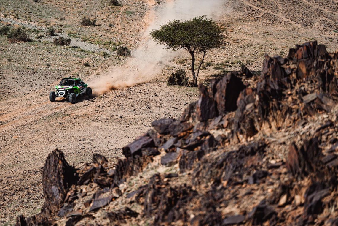 Rajd Dakar – Eryk Goczał drugi na trzecim etapie, Hołowczyc nadal jedzie