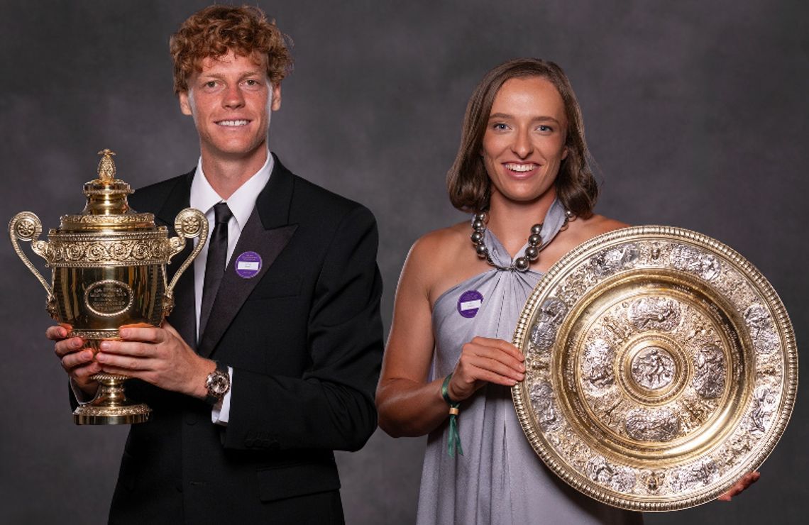 Rankingi WTA  i ATP- Świątek trzecia po triumfie w Wimbledonie. Sinner umocnił się na prowadzeniu