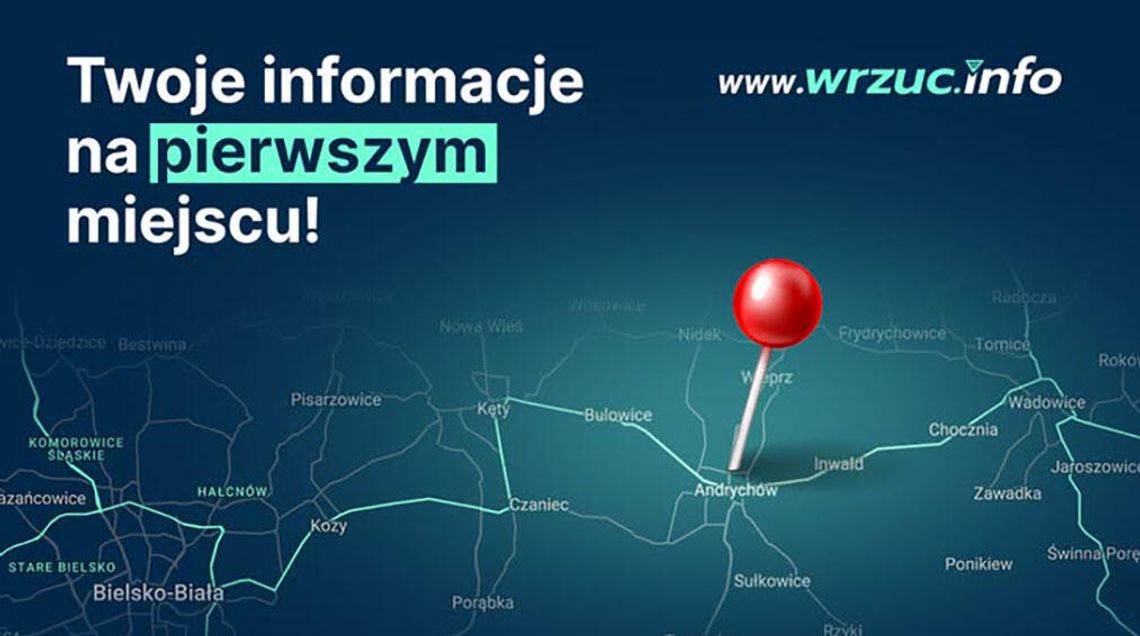 Regionalny portal z Andrychowa o rosnącym znaczeniu w sieci