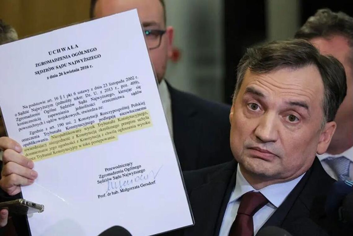 Reuters: wiceszef amerykańskiej dyplomacji, Landau, zdecydował o wydaniu wizy dla Ziobry