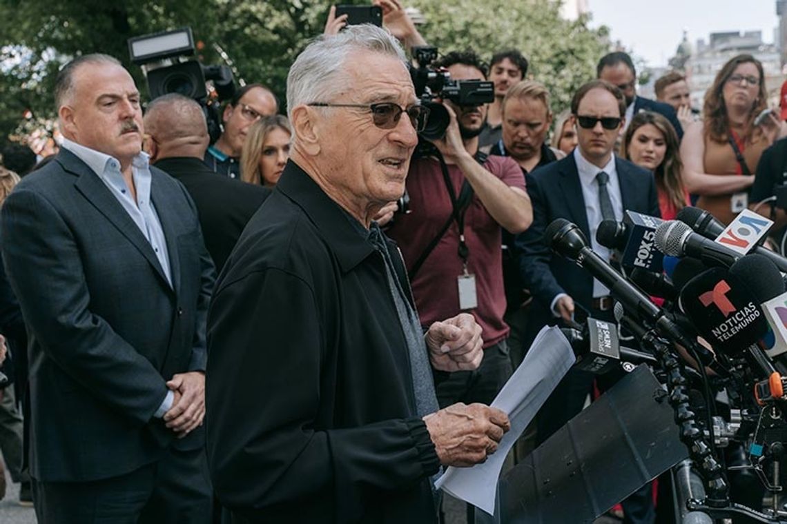 Robert De Niro: Trump nigdy nie odda władzy, jeśli wygra wybory