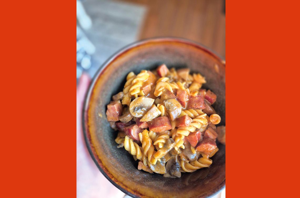 Rozgrzewający makaron