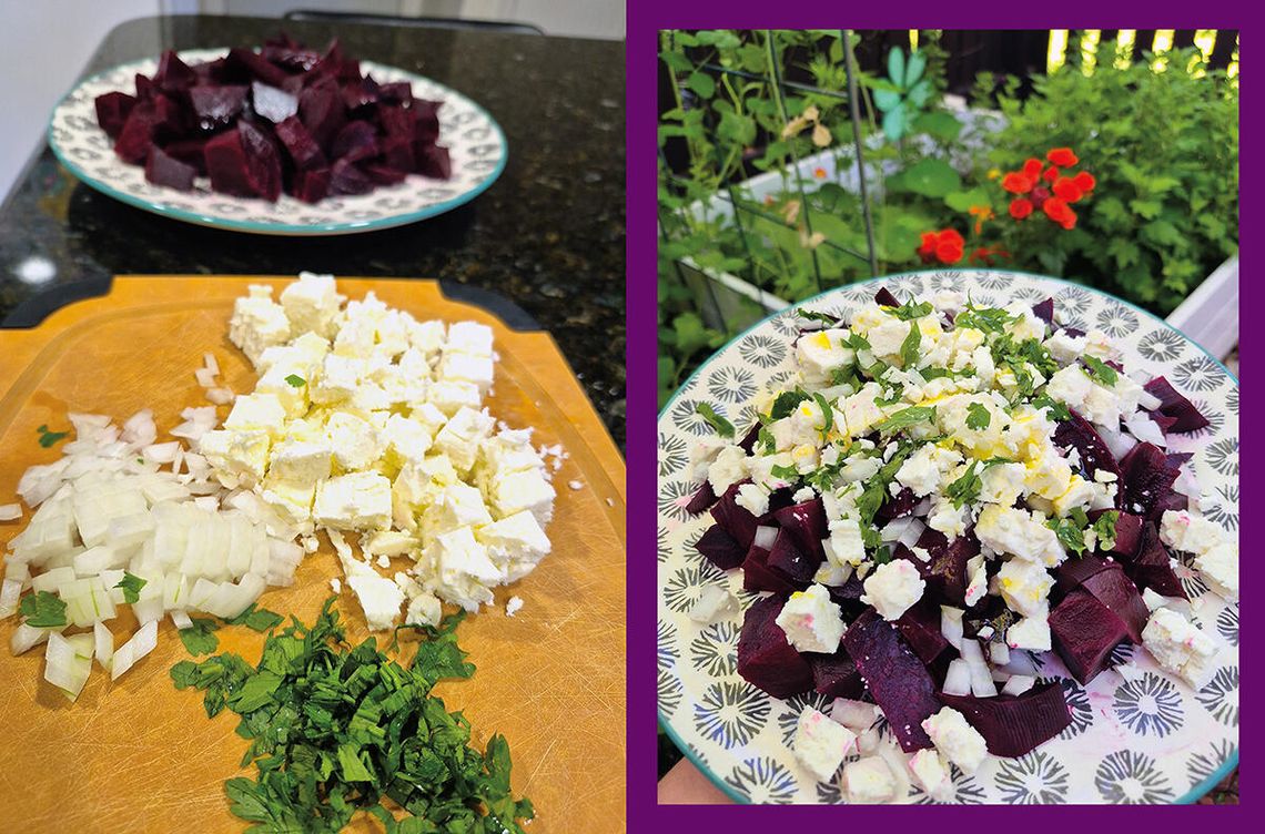Salatka z buraków z feta Salatka z buraków z feta