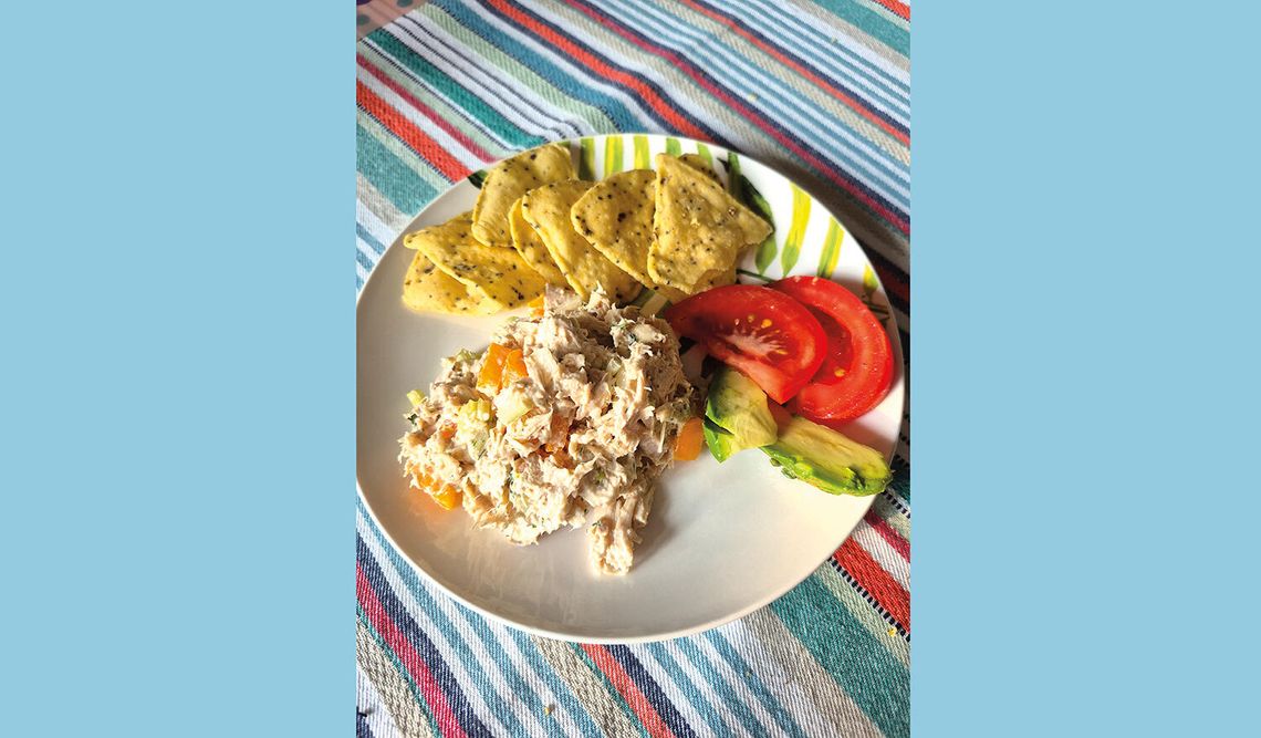 Sałatka z kurczakiem inaczej Sałatka z kurczakiem inaczej