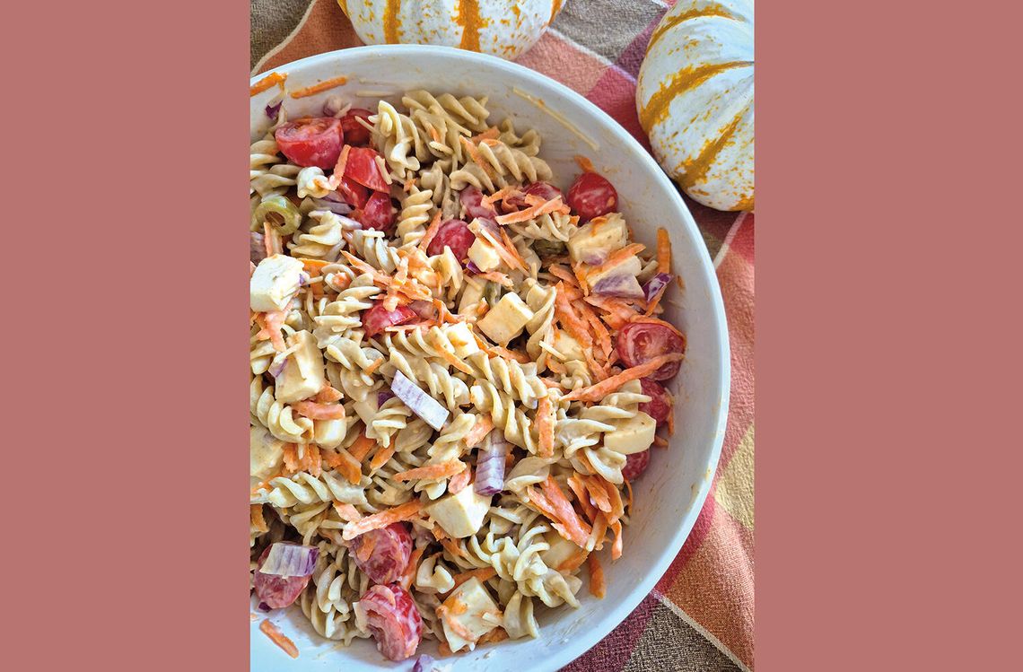 Sałatka z makaronem
