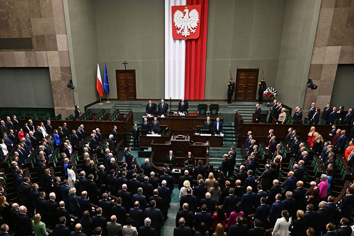 Sejm: Wielichowska (KO), Niedziela (KO), Czarzasty (Nowa Lewica), Zgorzelski (Trzecia Droga) oraz Bosak (Konfederacja) wicemarszałkami Izby