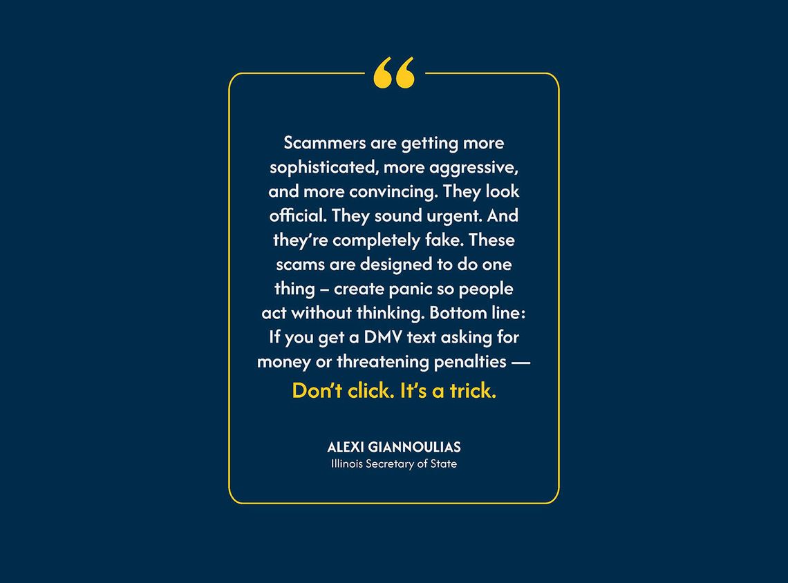 Sekretarz stanu Alexi Giannoulias ostrzega przed fałszywymi SMS-ami Sekretarz stanu Alexi Giannoulias ostrzega przed fałszywymi SMS-ami