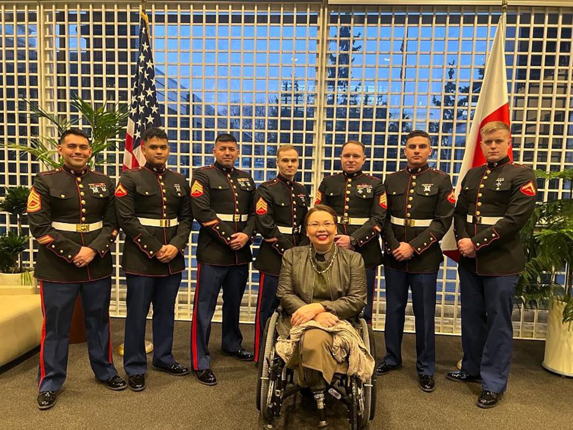 Senator Tammy Duckworth w Polsce podkreślała poparcie dla NATO, Ukrainy i Gwardii Narodowej Illinois Senator Tammy Duckworth w Polsce podkreślała poparcie dla NATO, Ukrainy i Gwardii Narodowej Illinois