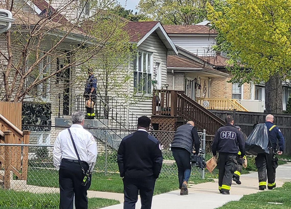 Seniorka ofiarą pożaru na północnym zachodzie Chicago