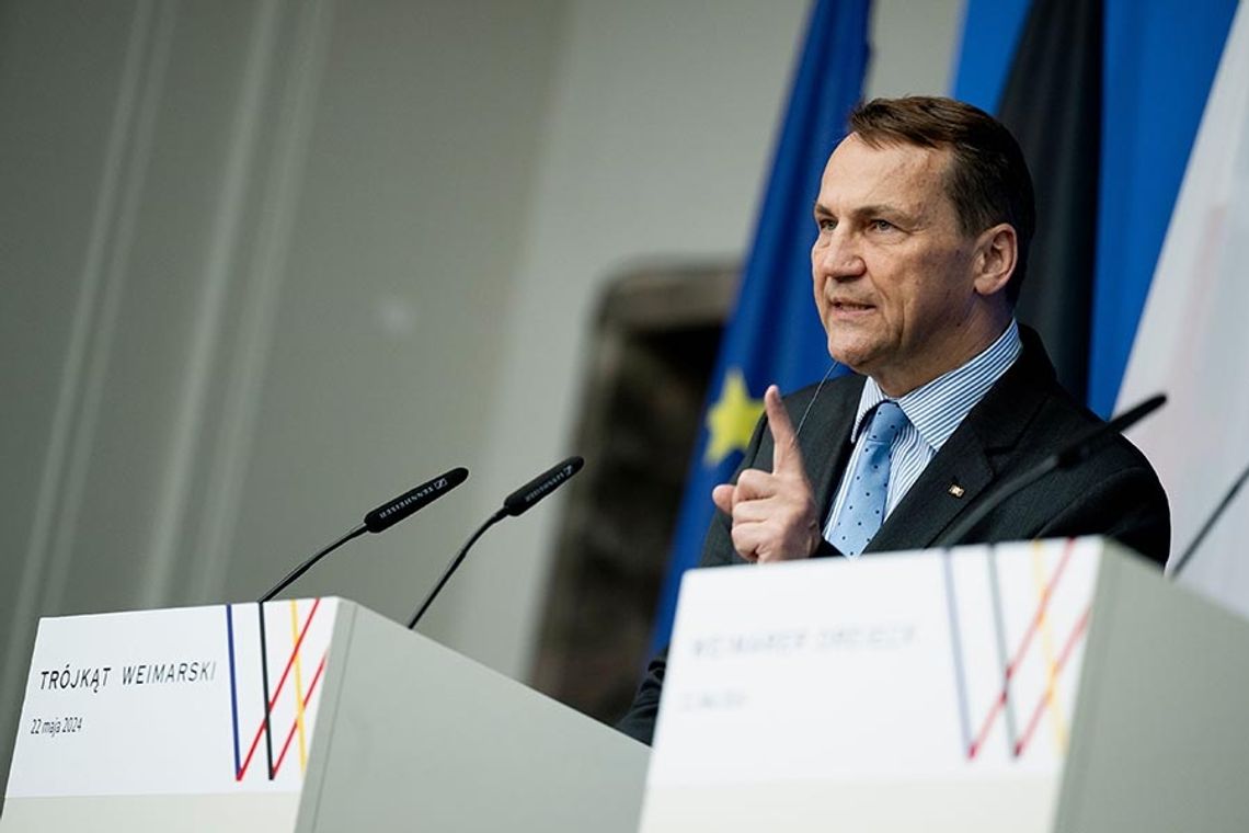 Sikorski w "The Guardian": dozbrojenie Europy jest niezbędne do pokonania Rosji