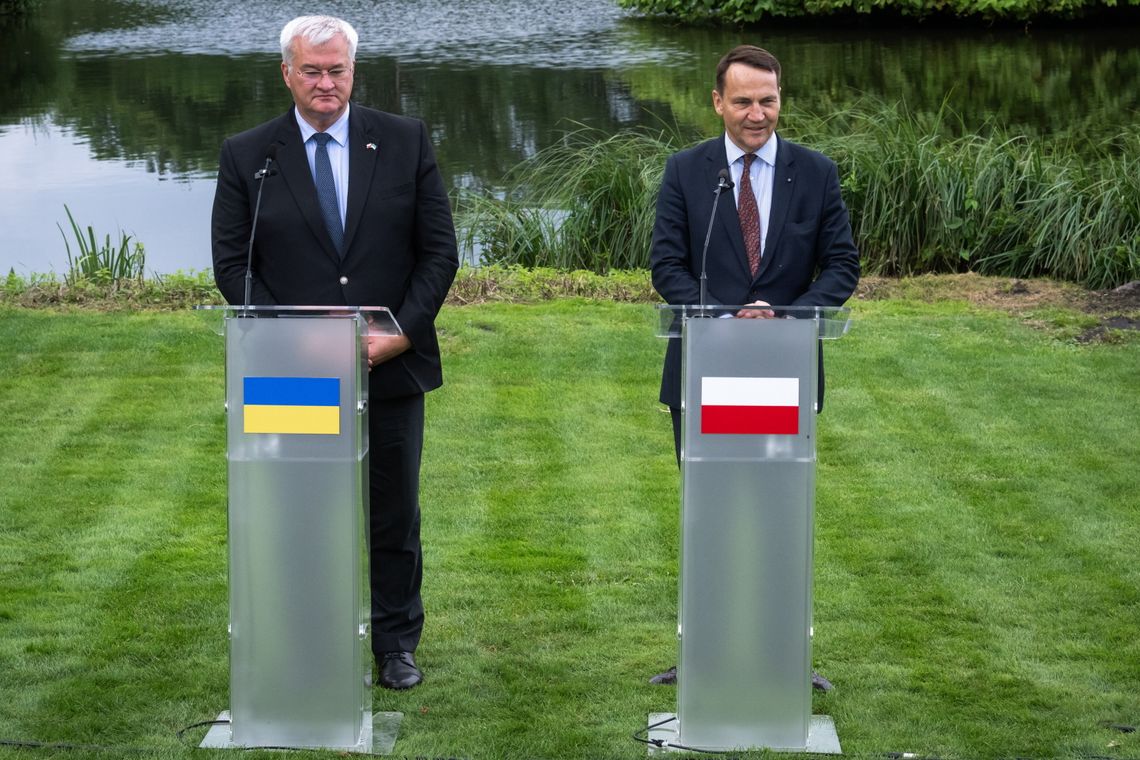 Sikorski: wierzę, że Polska zawsze będzie wspierać wolną Ukrainę