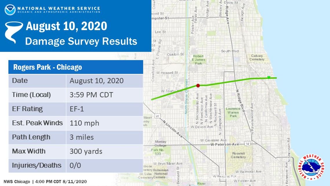 Służby meteorologiczne potwierdziły 12 tornad w rejonie Chicago