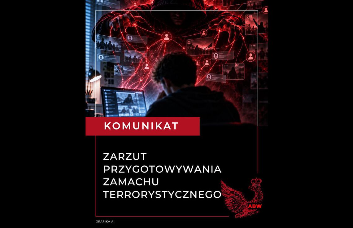 Służby zatrzymały Pawła G., który przygotowywał masowy zamach terrorystyczny