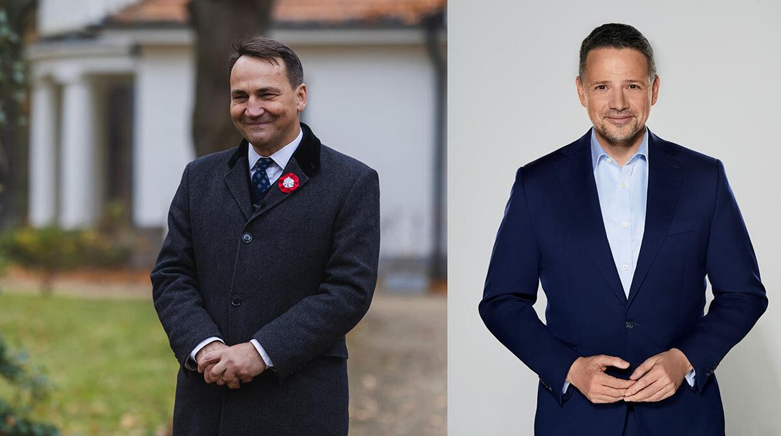 Sondaż IBRiS: zarówno Trzaskowski, jak i Sikorski wygraliby z kandydatem PiS na prezydenta