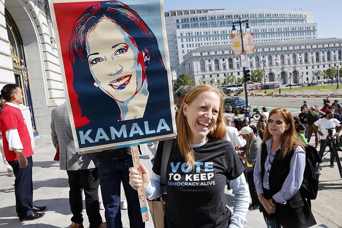 Sondaż Ipsos i Reutera: Kamala Harris ma dwupunktową przewagę nad Donaldem Trumpem