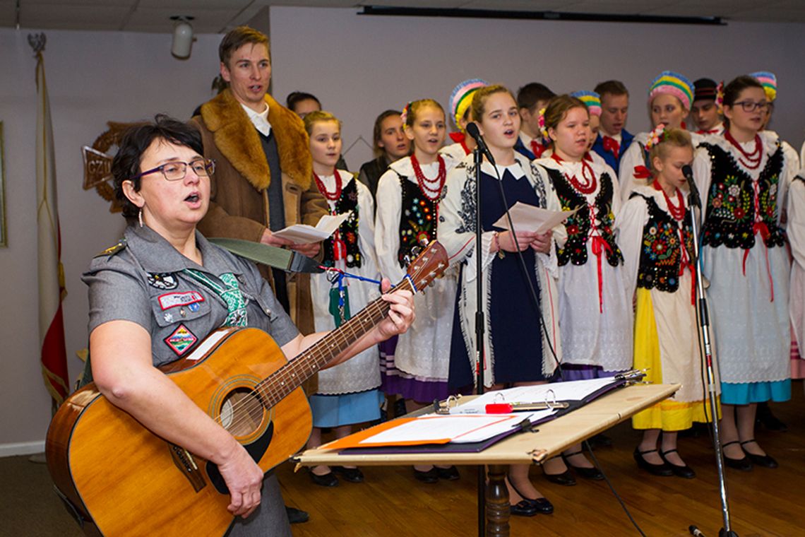 Spotkanie opłatkowe u harcerzy