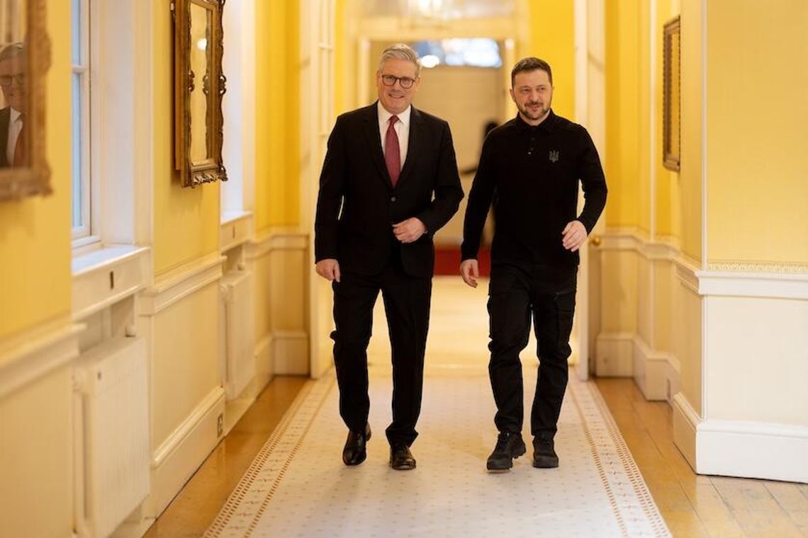 Spotkanie Starmera i Zełenskiego w Londynie
