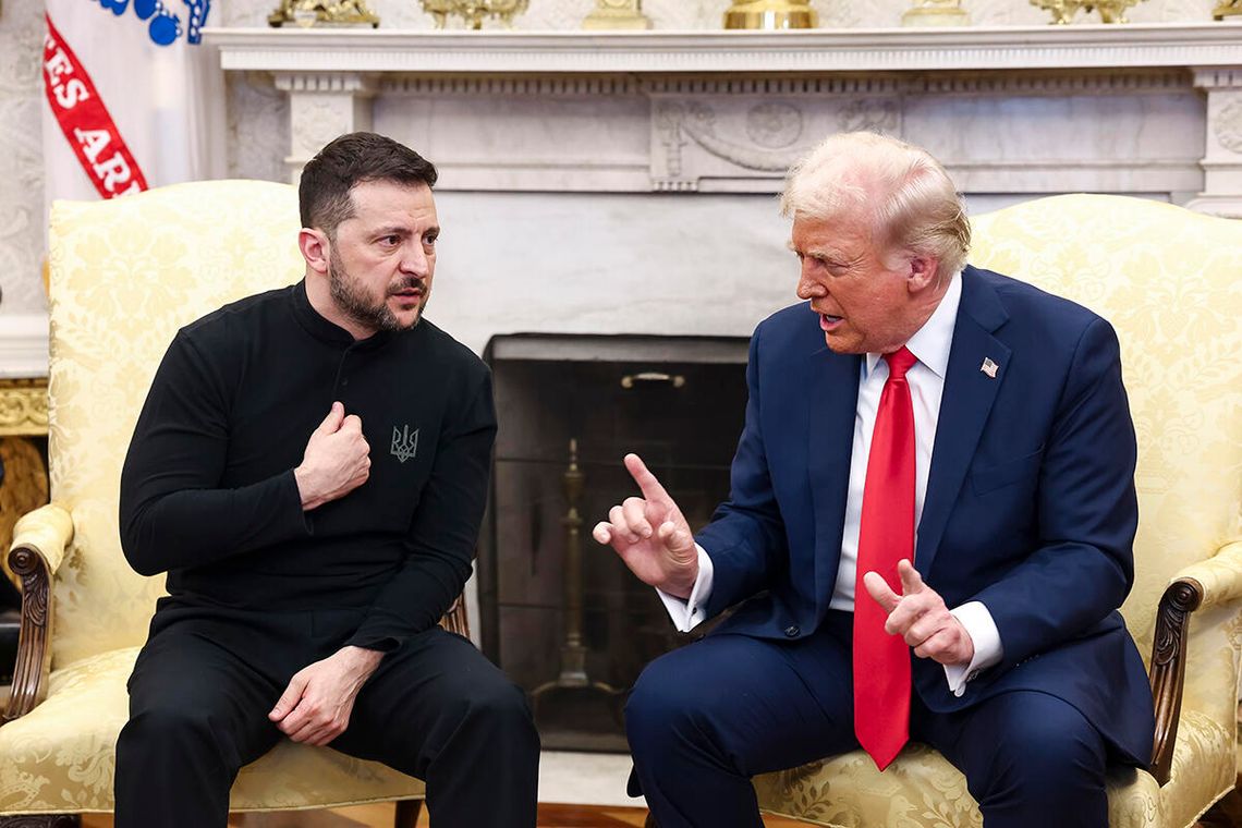 Spotkanie Trumpa i Zełenskiego w Gabinecie Owalnym zakończyło się kłótnią