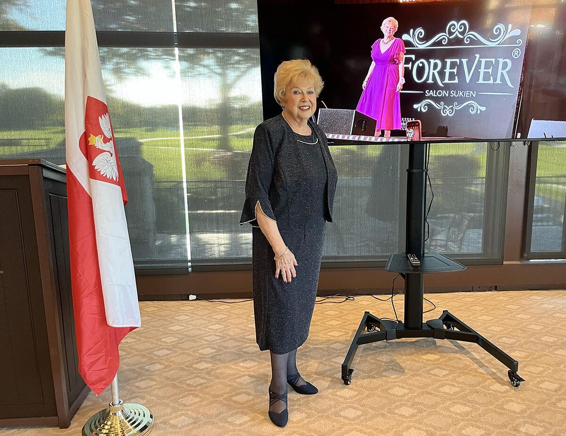 Spotkanie z Haliną Bielowicz, działaczką polonijną i finalistką konkursu Kwiat Dojrzałości Spotkanie z Haliną Bielowicz, działaczką polonijną i finalistką konkursu Kwiat Dojrzałości