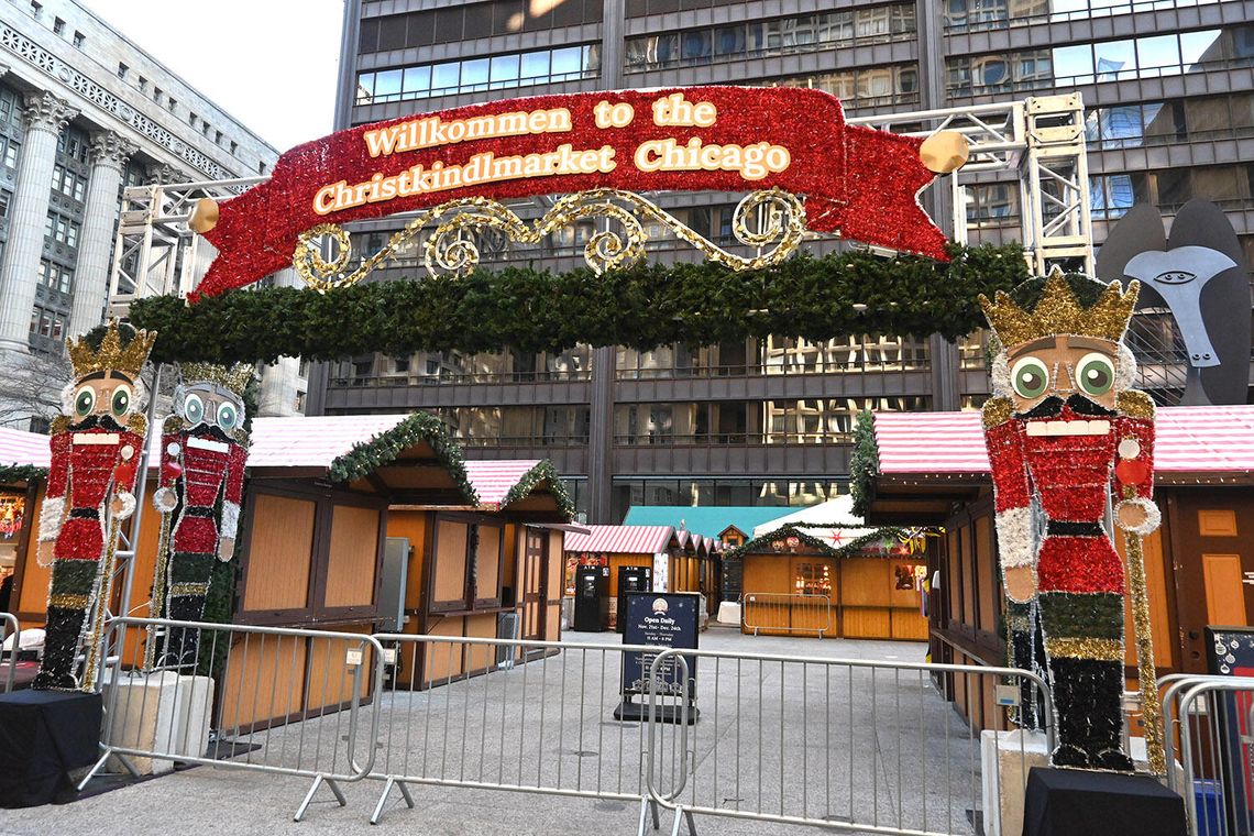 Sprzedawcy z jarmarku bożonarodzeniowego w Chicago niezadowoleni z limitów odwiedzających