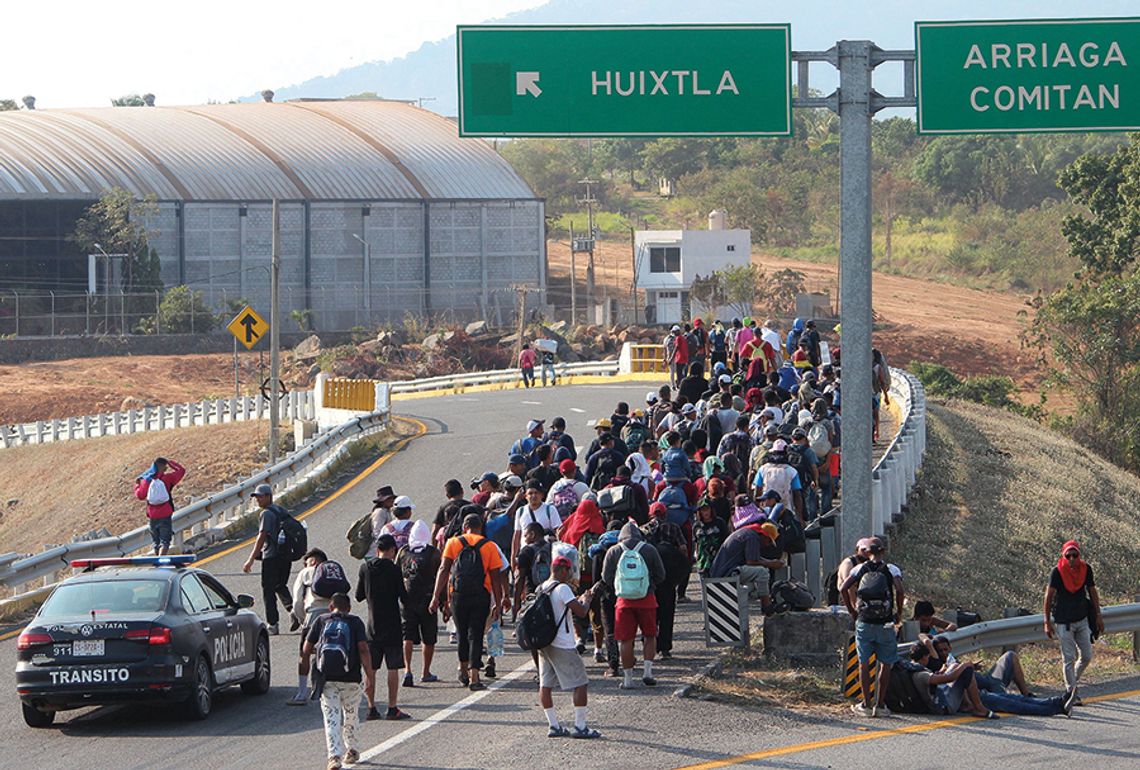 ONZ.Rekordowa liczba migrantów podąża w tym roku na północ Ameryki