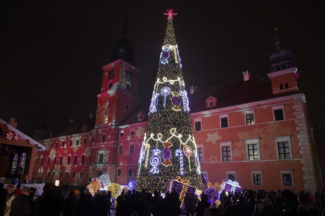 Świąteczna Warszawa (ZOBACZ ZDJĘCIA)