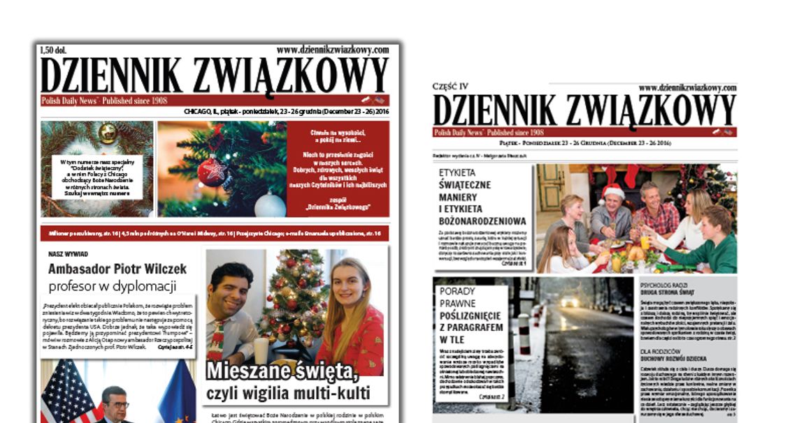 Święta z "Dziennikiem Związkowym"