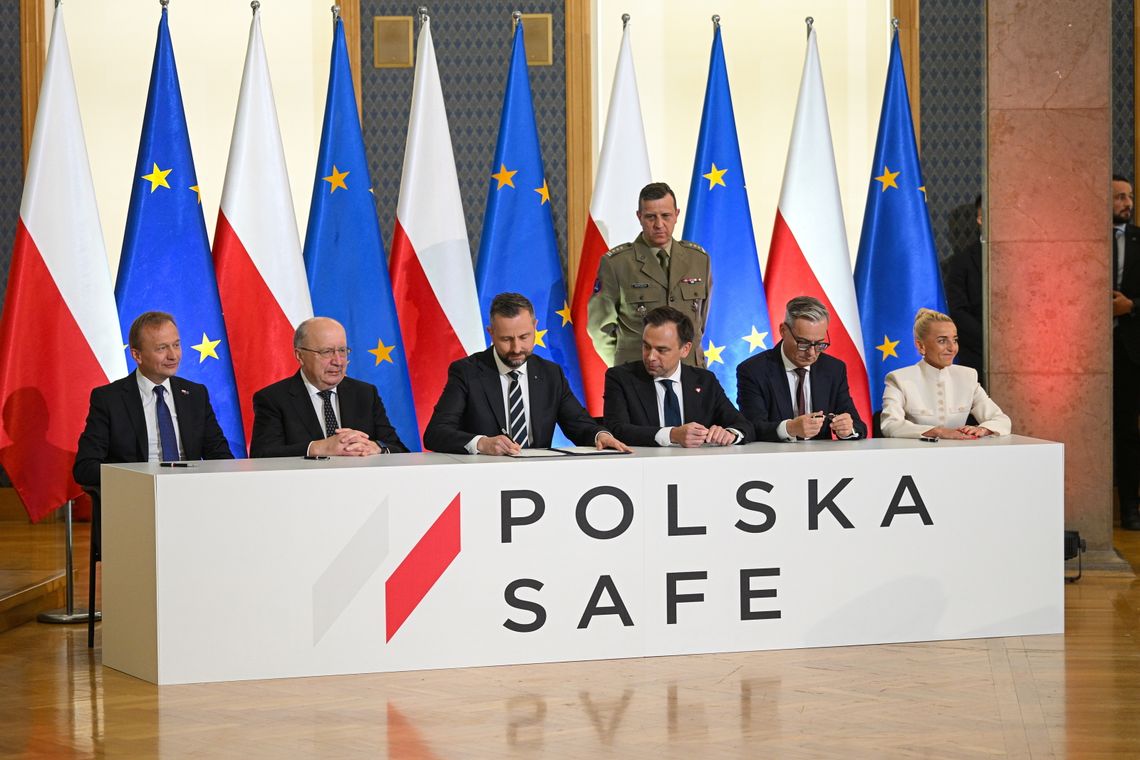 Szef MON: mamy przygotowane projekty na całą kwotę, czyli prawie 44 mld euro, z programu SAFE