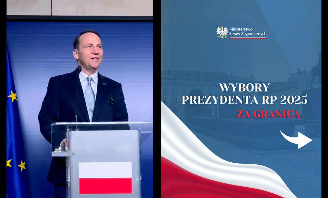 Szef MSZ apeluje do Polaków za granicą o udział w wyborach prezydenckich (WIDEO)