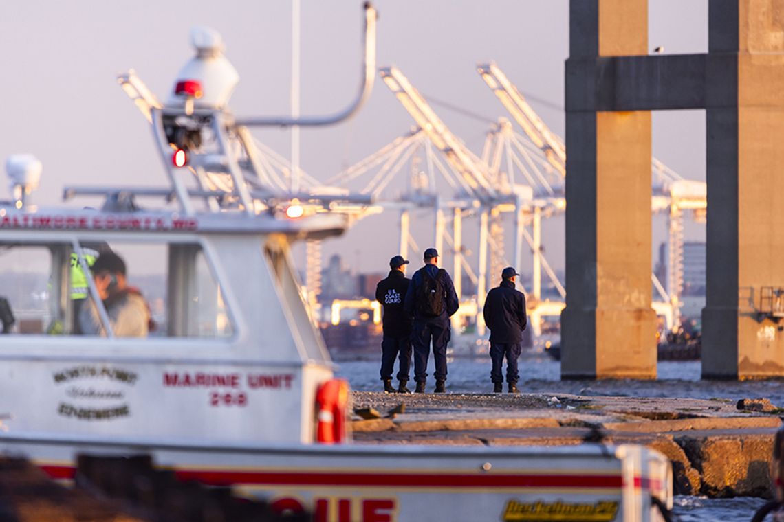 Sześć osób zaginionych w katastrofie w Baltimore uznano za zmarłe