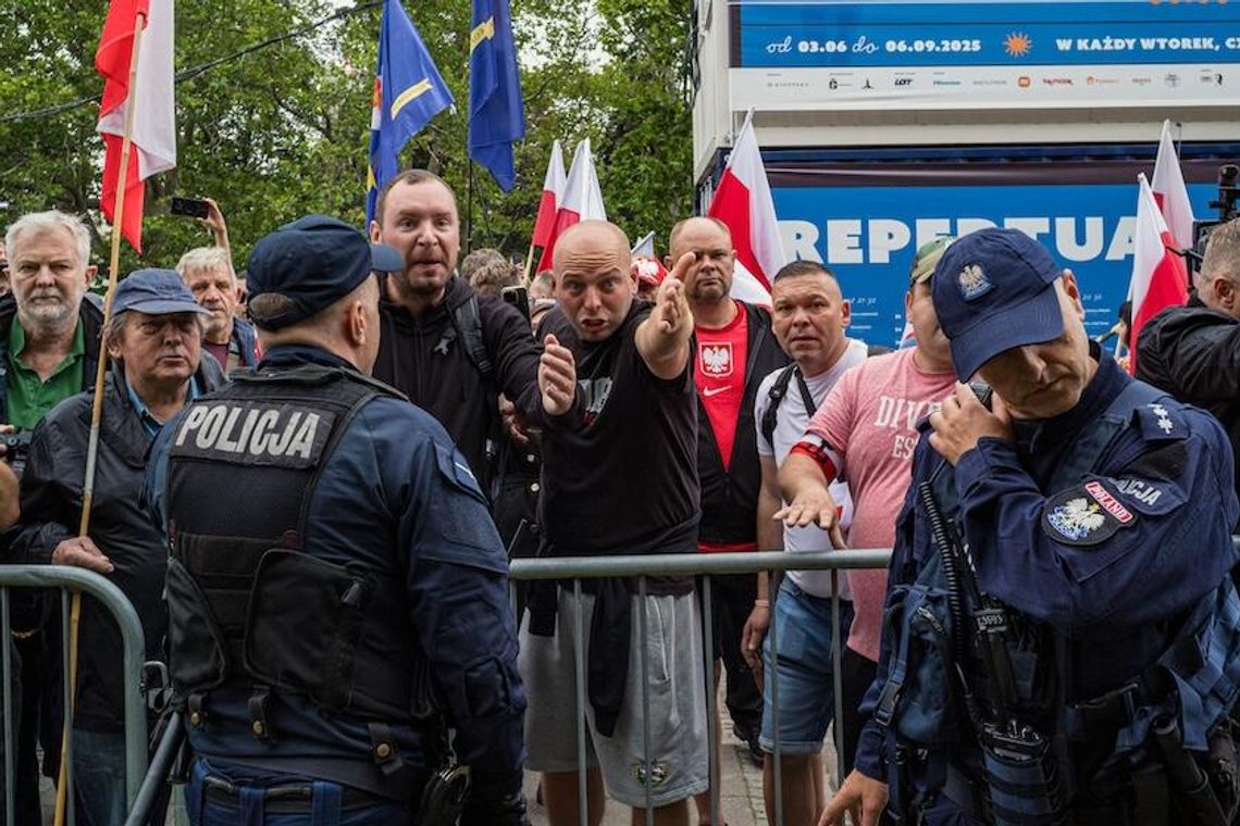 Szłapka o protestach przeciw imigracji: służby przeanalizują materiał z sobotnich wydarzeń