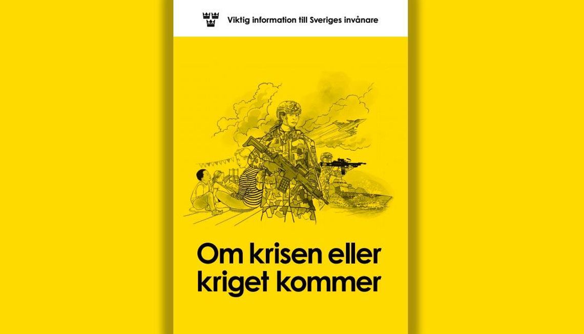 Szwecja. Do 5 mln gospodarstw domowych trafi poradnik, jak przygotować się na wojnę